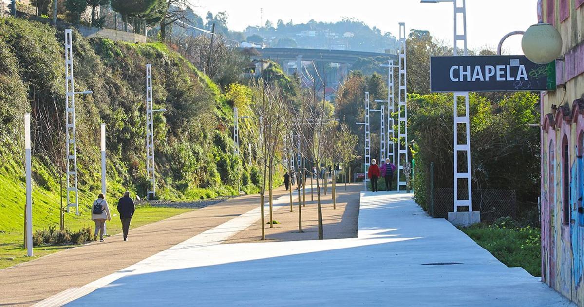 Casa En Chapela, Con Vistas A La Ria De Vigo Villa ภายนอก รูปภาพ