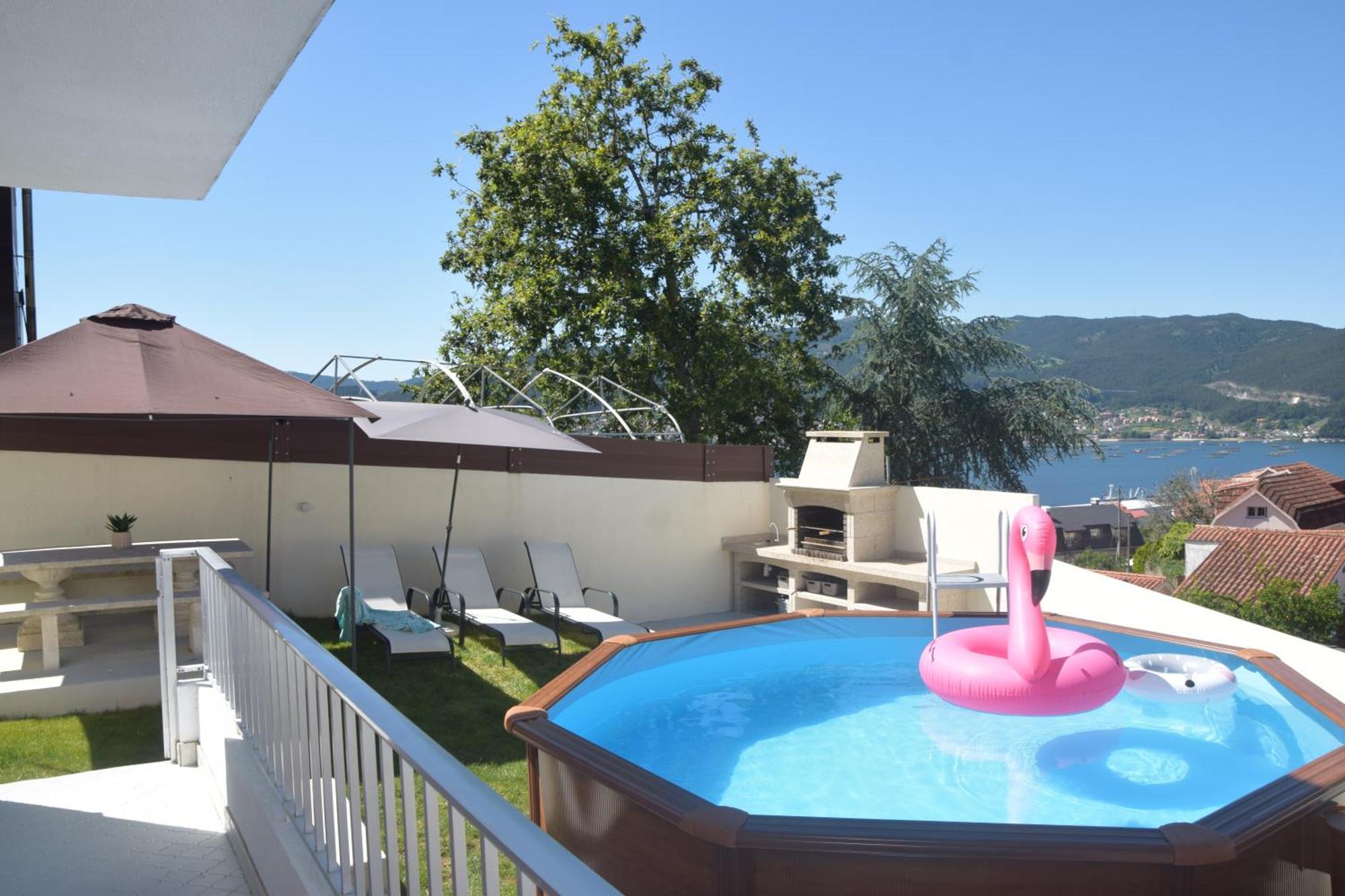 Casa En Chapela, Con Vistas A La Ria De Vigo Villa ภายนอก รูปภาพ